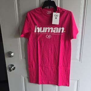 NWT Queer Eye Pink Human Graphic T-Shirt.